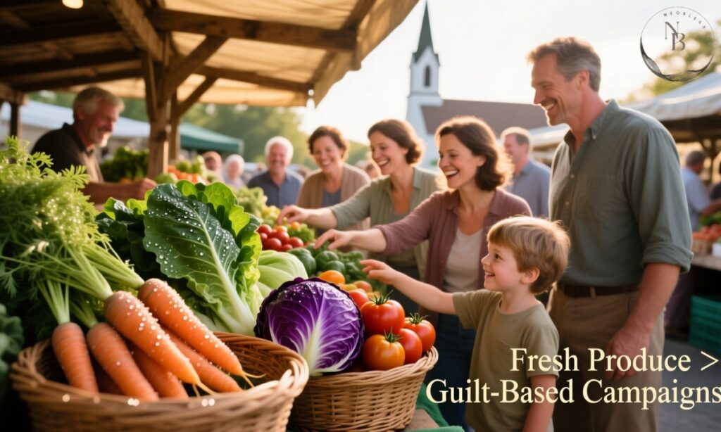 fresh vegetables attracts congregants .JPG