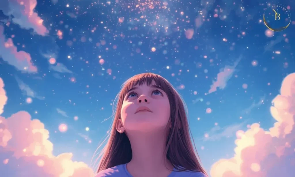 Girl with hopeful dreams