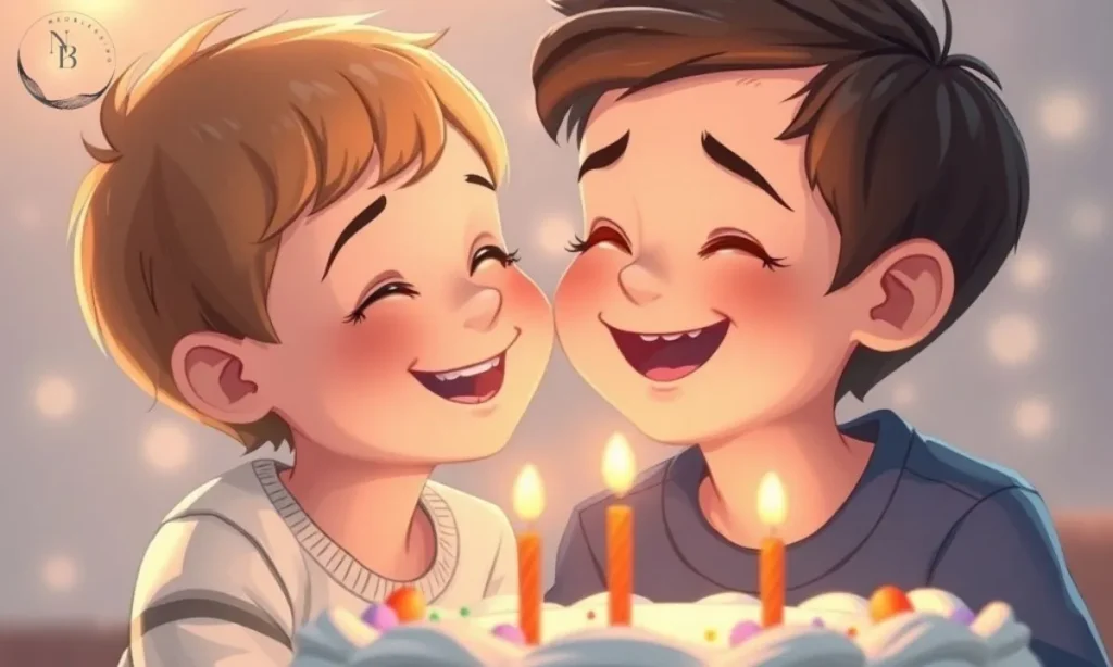 Heartwarming birthday wish art