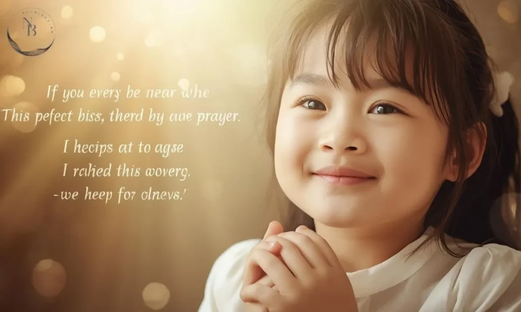 Girl as answered prayer