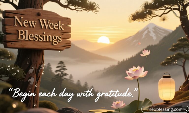 120 New Week Blessings for Morning Inspiration, Prayers, and Quotes.JPG
