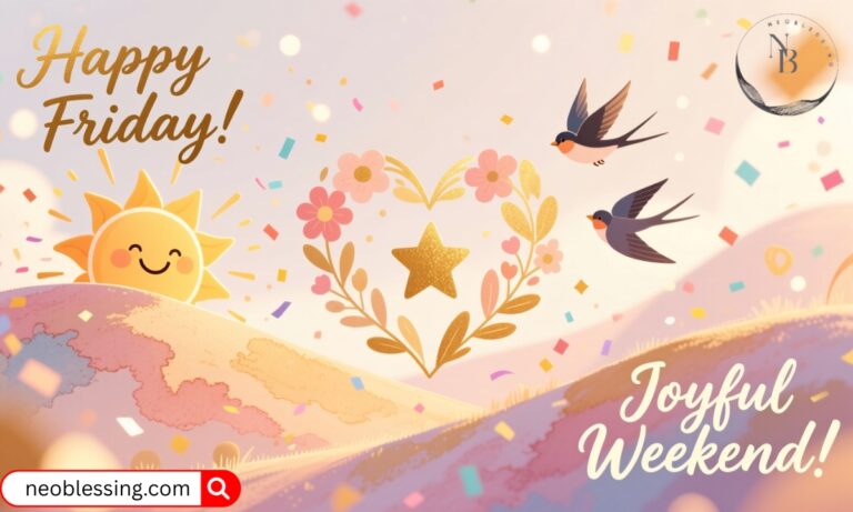 150 Happy Friday Blessings Images and Quotes, Joyful Weekend.JPG