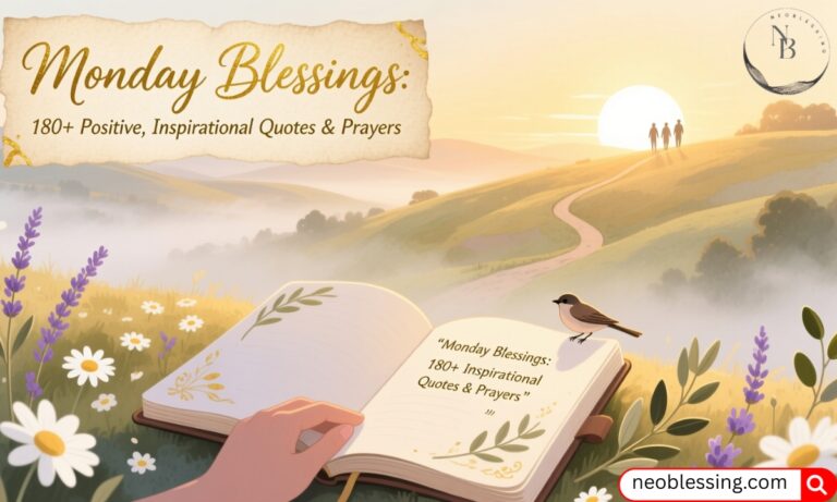 180+ Positive, Inspirational Monday Blessings, Quotes and Prayers.JPG