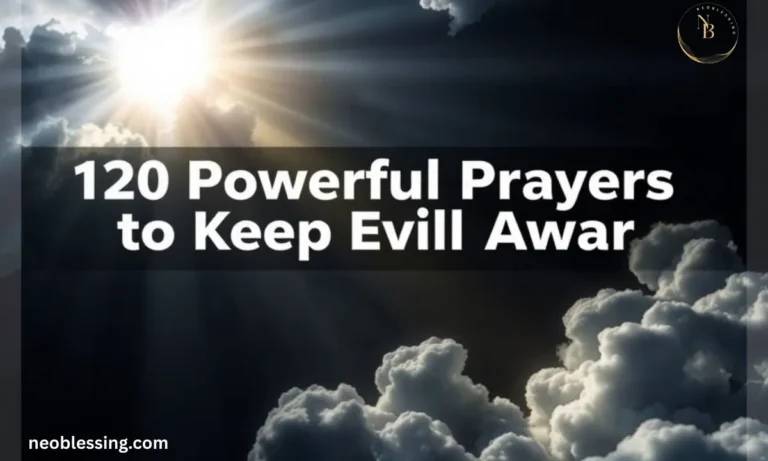 Prayer to Keep Evil Away