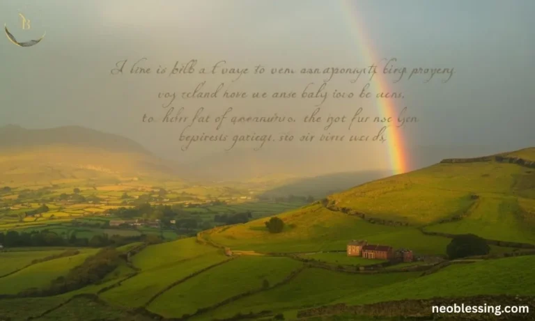 Irish blessings scenic landscape