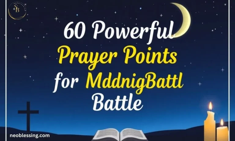 Midnight prayer for spiritual battle