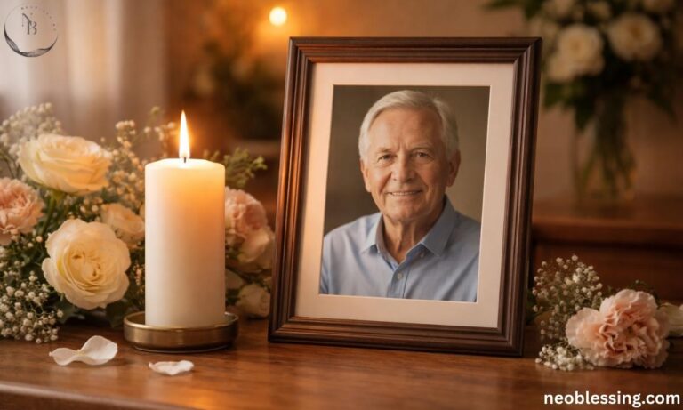 Candle and photo remembering loved one